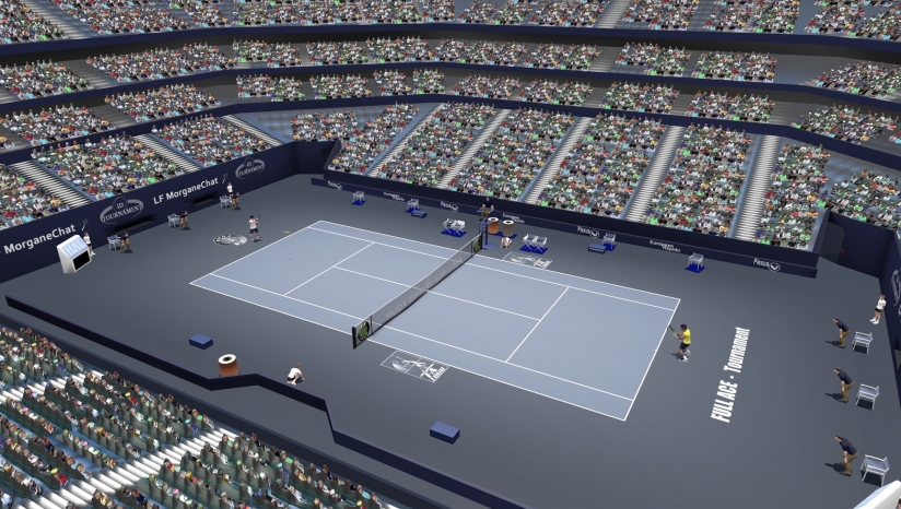 《全王牌网球模拟器》简体中文免安装版 游戏截图 1